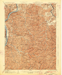 Belleville topographic map thumbnail