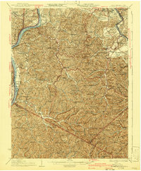 Belleville 1926 topographic map thumbnail