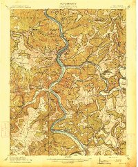 Big Bend topographic map thumbnail