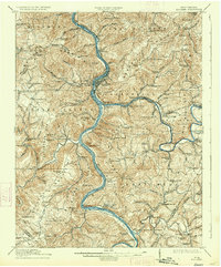 Big Bend 1914 topographic map thumbnail