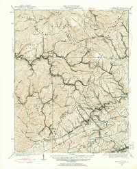 Bramwell 1924 topographic map thumbnail