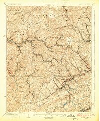Bramwell 1925 topographic map thumbnail