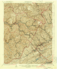 Bramwell 1925 topographic map thumbnail