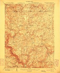 Bruceton 1904 topographic map thumbnail