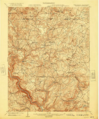 Bruceton 1904 topographic map thumbnail