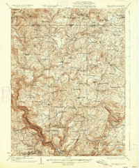Bruceton topographic map thumbnail