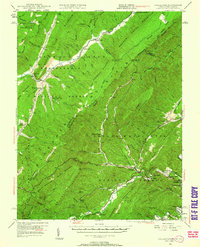 Callaghan topographic map thumbnail