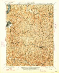 Cameron 1942 topographic map thumbnail