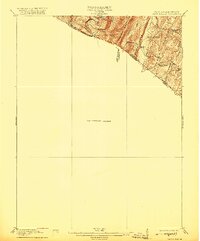 Capon Bridge 1916 topographic map thumbnail
