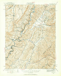 Cass 1922 topographic map thumbnail