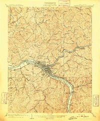 Charleston Special topographic map thumbnail