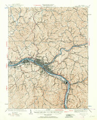 Charleston 1931 topographic map thumbnail