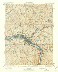 Charleston 1931 topographic map thumbnail