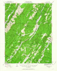 Circleville 1922 topographic map thumbnail