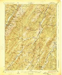 Circleville 1924 topographic map thumbnail