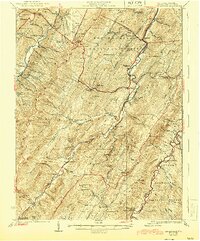 Circleville 1924 topographic map thumbnail