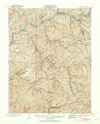 Clendenin 1907 topographic map thumbnail