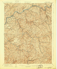 Clendenin 1909 topographic map thumbnail
