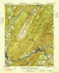 Clifton Forge topographic map thumbnail