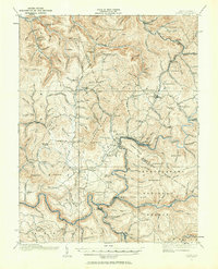Cowen 1915 topographic map thumbnail
