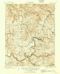 Cowen 1915 topographic map thumbnail