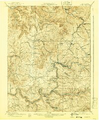 Cowen 1917 topographic map thumbnail