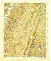 Durbin 1924 topographic map thumbnail