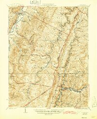 Durbin 1924 topographic map thumbnail