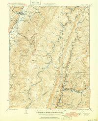 Durbin 1924 topographic map thumbnail