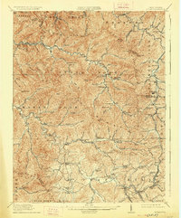 Eccles 1914 topographic map thumbnail