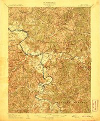 Elizabeth 1906 topographic map preview