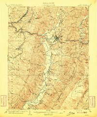 Elkins 1909 topographic map thumbnail