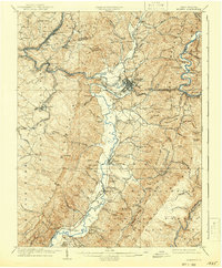 Elkins 1909 topographic map thumbnail