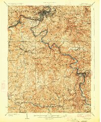 Fairmont topographic map thumbnail