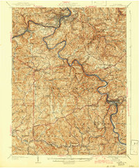 Fairmont 1926 topographic map thumbnail