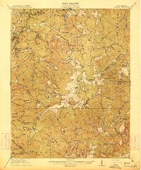 Flattop 1914 topographic map thumbnail