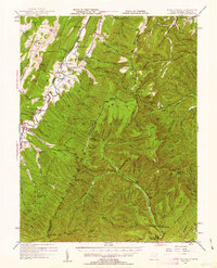 Fort Seybert 1947 topographic map thumbnail