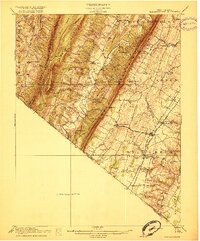 Gerrardstown 1916 topographic map thumbnail