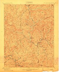 Gilbert 1912 topographic map thumbnail