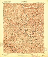 Gilbert 1912 topographic map thumbnail