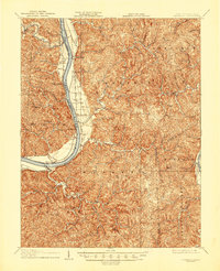 Glenwood 1908 topographic map thumbnail