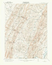 Greenland Gap 1921 topographic map thumbnail
