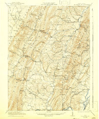 Greenland Gap 1921 topographic map thumbnail