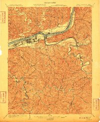Guyandot 1902 topographic map thumbnail