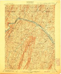 Hancock 1901 topographic map thumbnail