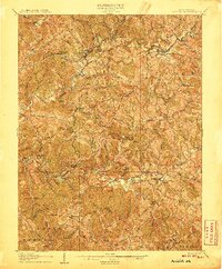Harrisville 1907 topographic map thumbnail