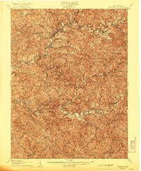Harrisville 1907 topographic map thumbnail