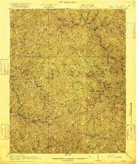Iaeger 1916 topographic map thumbnail