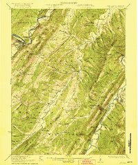 Keyser 1922 topographic map thumbnail