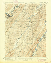 Keyser 1922 topographic map thumbnail